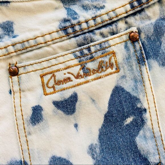 Vintage Gloria Vanderbilt Murjani Jean Shorts Sz 25/26 - Picture 4 of 12